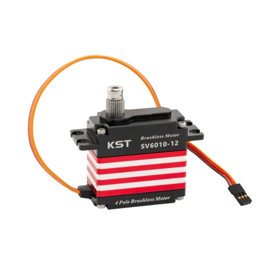 Original KST SV6010-12 HV Brushless Metal Gear 70Kgf.cm 0.09sec Digital High Voltage for Large Scale RC Boat Cars Drone Model